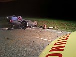 Verkehrsunfall auf der B 243 (Foto: Feuerwehr)