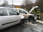 Unfall in der L&ouml;wentorstra&szlig;e (Foto: Feuerwehr Bleicherode)