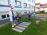 Verkehrssicherheitstag an der Kindertagesst&auml;tte Sonnenhof in Ellrich (Foto: Dieter K&ouml;hler)
