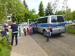 Verkehrssicherheitstag an der Kindertagesst&auml;tte Sonnenhof in Ellrich (Foto: Dieter K&ouml;hler)
