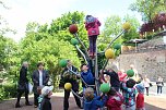 Neuer Kletterbaum in Nordh&auml;user Altstadt freigegeben (Foto: Angelo Glashagel)