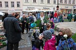 Wie immer, wenn die Kleinen der Tagesstätte "Die Kirchenmäuse" unterwegs sind, herrschte auch heute Morgen ausgelassene Stimmung. (Foto: Jochen Miche) Wie immer, wenn die Kleinen der Tagesstätte "Die Kirchenmäuse" unterwegs sind, herrschte auch heute Morgen ausgelassene Stimmung. (Foto: Jochen Miche)