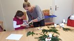 Adventsbasteln in Harztor (Foto: privat)