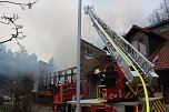 Feuer am Neun Brunnen (Foto: Feuerwehr Heiligenstadt)
