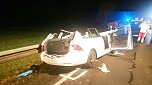 Schwerer Unfall auf der B 243 (Foto: Feuerwehr Liebenrode)