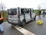 Unfall an der Kreuzung zur A 38 zwischen Bielen und G&ouml;rsbach (Foto: privat)