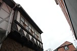 Das &auml;lteste Haus am Platz - die Domstra&szlig;e 12 in Nordhausen (Foto: Angelo Glashagel)