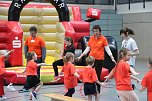 14. Kindergartensporttag in der Wiedigsburghalle (Foto: Angelo Glashagel)