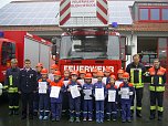 Die erste große Prüfung für den Nordhäuser Feuerwehrnachwuchs ist bestanden (Foto: Pressestelle Landratsamt Nordhausen) Die erste große Prüfung für den Nordhäuser Feuerwehrnachwuchs ist bestanden (Foto: Pressestelle Landratsamt Nordhausen)