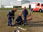 Auf dem Possen und im Gewerbegebiet (Foto: FFW SDH-Mitte) Auf dem Possen und im Gewerbegebiet (Foto: FFW SDH-Mitte)