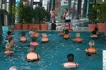 Großer Andrang heute Vormittag beim Seniorenschwimmen (Foto: Uwe Tittel)