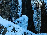 K&ouml;nigsh&uuml;tter Wasserfall zu Eis erstarrt (Foto: Peter Blei)
