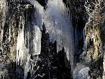 K&ouml;nigsh&uuml;tter Wasserfall zu Eis erstarrt (Foto: Peter Blei)