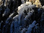 K&ouml;nigsh&uuml;tter Wasserfall zu Eis erstarrt (Foto: Peter Blei)