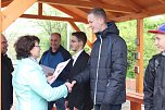 Lesegarten in der Östertalschule eröffnet (Foto: Karl-Heinz Herrmann)