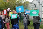 Lesegarten in der Östertalschule eröffnet (Foto: Karl-Heinz Herrmann)