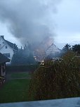 Scheunenbrand in Herrmannsacker (Foto: K. Ickes)