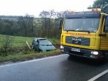 Unfall zwischen Petersdorf und Buchholz (Foto: H. Michel)