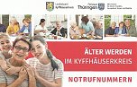 Neue Brosch&uuml;re zum &Auml;lter werden (Foto: Landratsamt Kyffh&auml;userkreis)