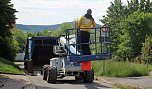 Drittes Hebebühnenkonzert im Östertal (Foto: Karl-Heinz Herrmann)