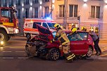 Crash auf der Kreuzung (Foto: S. Tetzel)