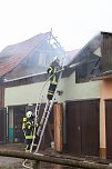 Dachstuhlbrand in Heringen  (Foto: S.Tetzel)