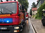 Dauerregen ruft Feuerwehren auf den Plan (Foto: Silvio Dietzel) Dauerregen ruft Feuerwehren auf den Plan (Foto: Silvio Dietzel)