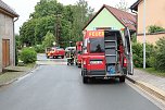 Dauerregen ruft Feuerwehren auf den Plan (Foto: Silvio Dietzel) Dauerregen ruft Feuerwehren auf den Plan (Foto: Silvio Dietzel)
