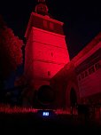 Über Bad Frankenhausen leuchtete es ROT (Foto: Licht produktiv) Über Bad Frankenhausen leuchtete es ROT (Foto: Licht produktiv)