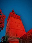 Über Bad Frankenhausen leuchtete es ROT (Foto: Licht produktiv) Über Bad Frankenhausen leuchtete es ROT (Foto: Licht produktiv)