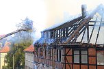 Großbrand in Bleicherode (Foto: S. Dietzel) Großbrand in Bleicherode (Foto: S. Dietzel)