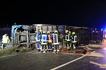 LKW-Unfall auf der A 38 (Foto: S.Dietzel)