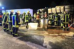 LKW-Unfall auf der A 38 (Foto: S.Dietzel)