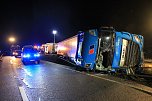 LKW-Unfall auf der A 38 (Foto: S.Dietzel)