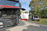 Schwerer Verkehrsunfall bei Siersleben (Foto: J. Miche)