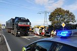 Schwerer Verkehrsunfall bei Siersleben (Foto: J. Miche)