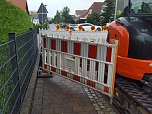 Verlassene Baustelle am Buchholzer Weg (Foto: HJ Mund)