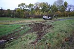 Auto überschlug sich (Foto: S. Dietzel)