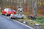 T&ouml;dlicher Verkehrsunfall im Eichsfeld (Foto: S.Dietzel)