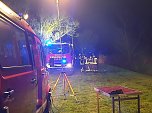 Gro&szlig;einsatz wegen Gew&auml;sserverunreinigung (Foto: Feuerwehr Ringleben /Feuerwehr Bad Frankenhausen / Feuerwehr Sondershausen Stockhausen / Silvio Dietzel)