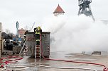 Containerbrand in Sondershausen (Foto: Silvio Dietzel)