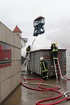 Containerbrand in Sondershausen (Foto: Silvio Dietzel)