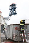 Containerbrand in Sondershausen (Foto: Silvio Dietzel)