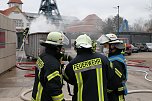 Containerbrand in Sondershausen (Foto: Silvio Dietzel)