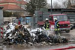 Containerbrand in Sondershausen (Foto: Silvio Dietzel)