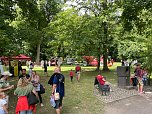 Sportliche Begegnungen beim Stadtparkfest (Foto: KSB Nordhausen)