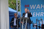 AfD-Wahlkampf auf dem Rathausplatz (Foto: agl)
