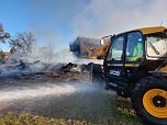 Einsatz der Feuerwehr bei Brand in Kirchengel (Foto: S.Dietzel)