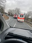 Rettungsaktion für Retter kurz vor Neustadt (Foto: Freiwillige Feuerwehr Neustadt-Osterode)