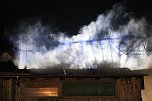 Scheunenbrand in Sollstedt (Foto: S. Dietzel) Scheunenbrand in Sollstedt (Foto: S. Dietzel)